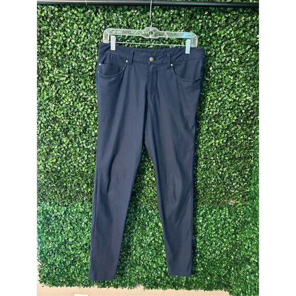 Lululemon ABC Pant *Skinny 34" True Navy Sz 30 - Picture 1 of 4